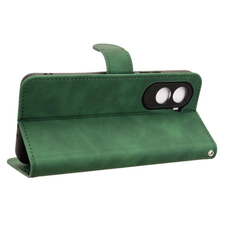 For Xiaomi Poco M7 4G 171mm Skin Feel Magnetic Flip Leather Phone Case