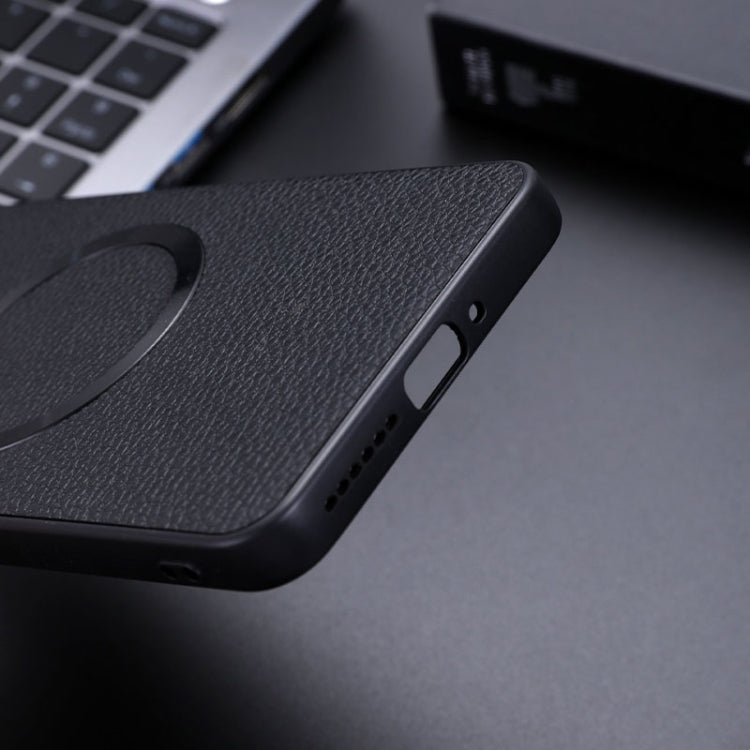 For Xiaomi 15 CD Magsafe Magnetic Litchi Texture Phone Case