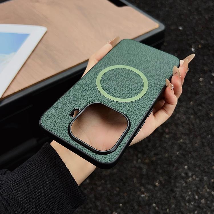For Xiaomi 15T CD Magsafe Magnetic Litchi Texture Phone Case