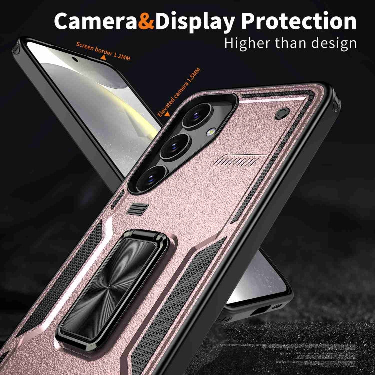 For Samsung Galaxy A05s Ring Holder PC Hybrid TPU Phone Case