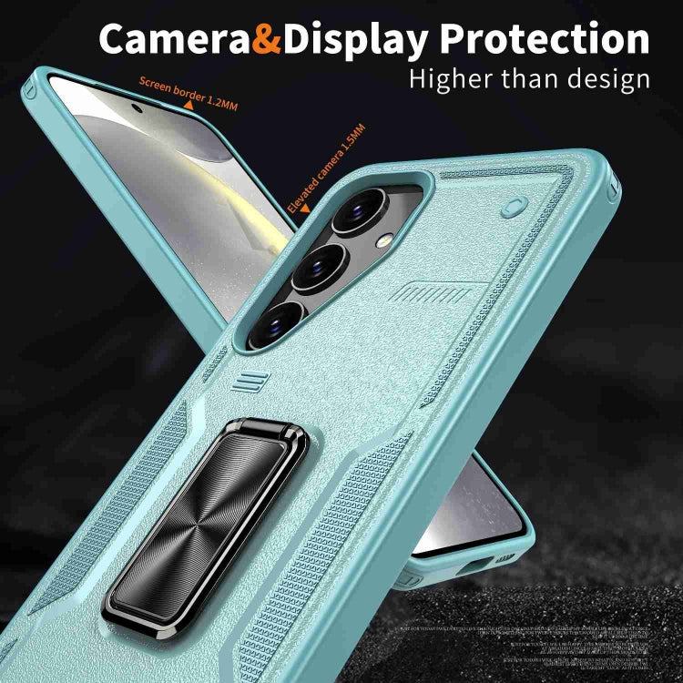 For Samsung Galaxy A35 5G Ring Holder PC Hybrid TPU Phone Case