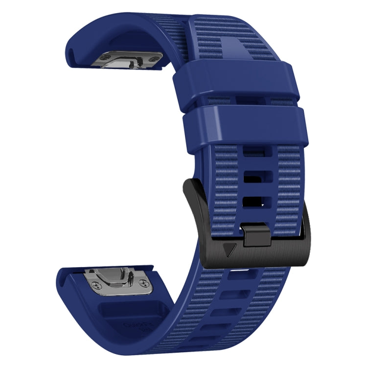 For Garmin 26mm Silicone Canvas Quick Release Watch Band