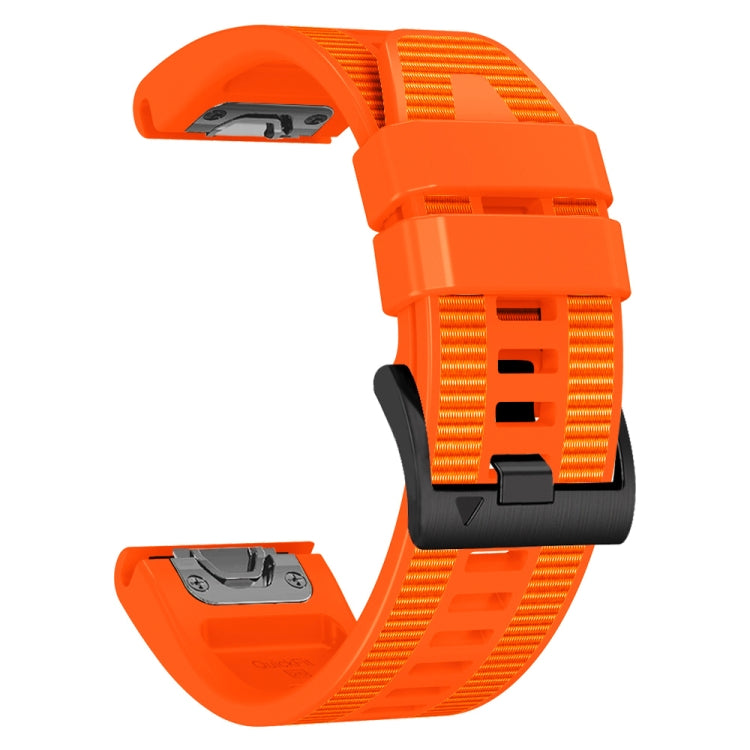 For Garmin 26mm Silicone Canvas Quick Release Watch Band