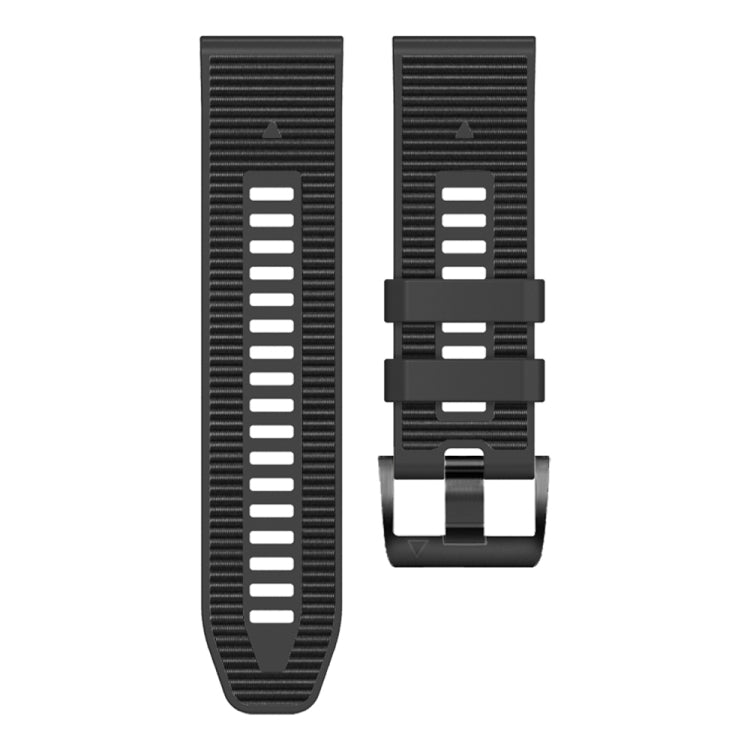 For Garmin 22mm Silicone Canvas Quick Release Watch Band