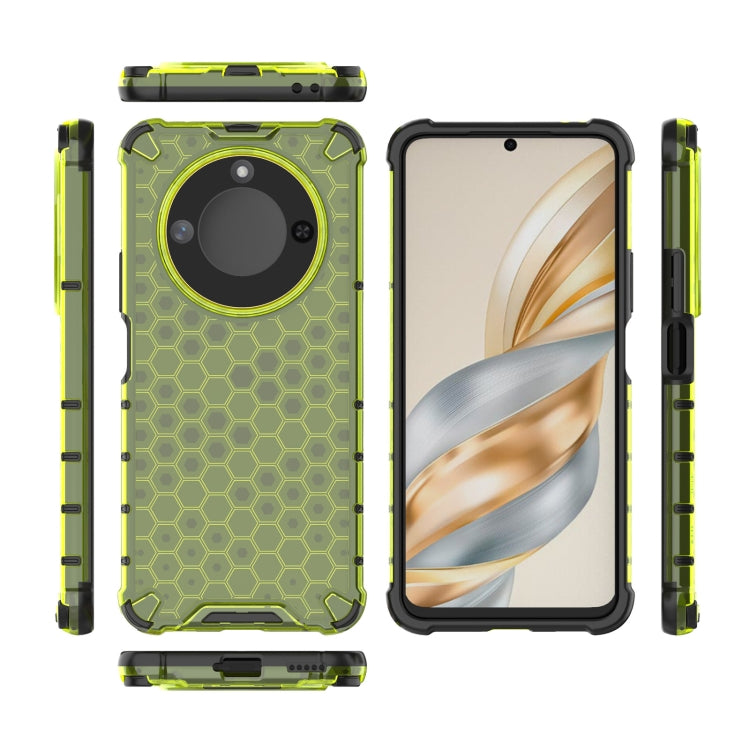 For Honor X60 Honeycomb Shockproof Phone Case