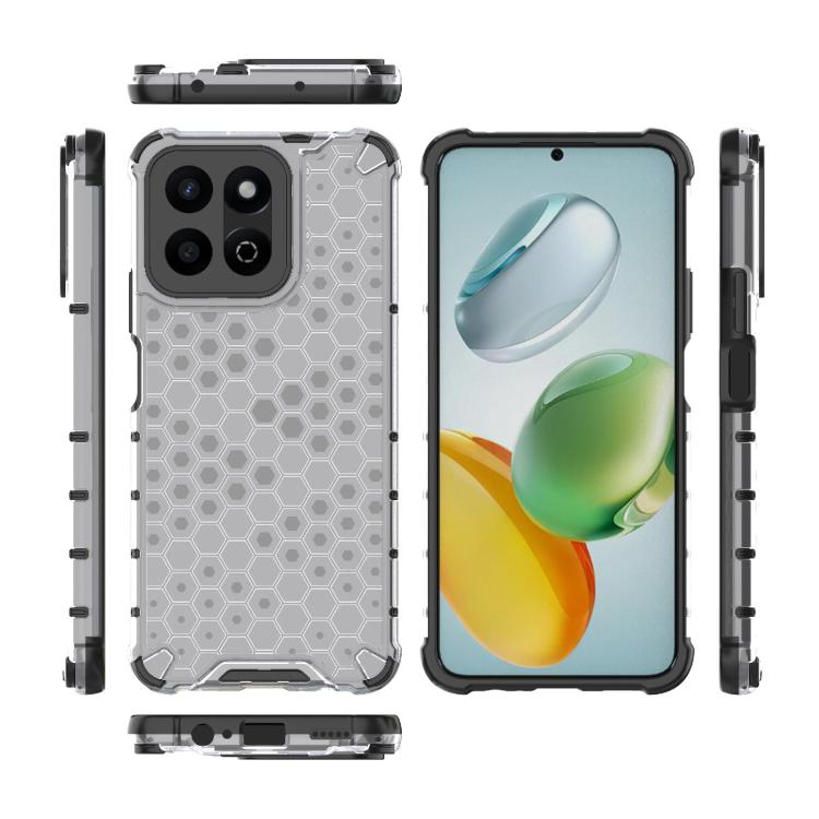 For Honor Play 60 Plus / 200 Smart / X7c Honeycomb Shockproof Phone Case