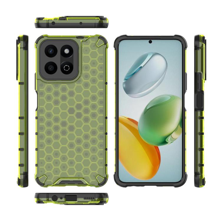 For Honor Play 60 Plus / 200 Smart / X7c Honeycomb Shockproof Phone Case