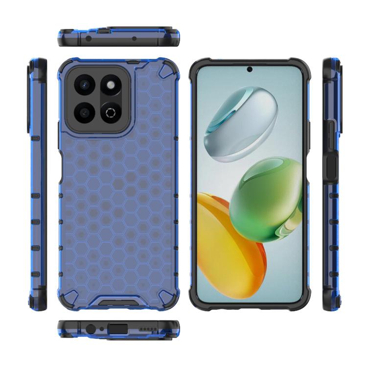 For Honor Play 60 Plus / 200 Smart / X7c Honeycomb Shockproof Phone Case