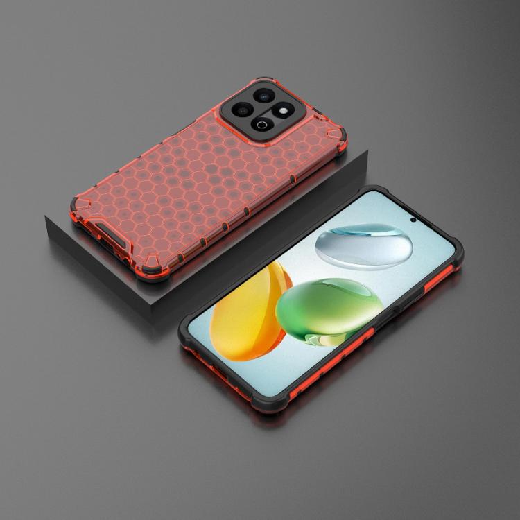 For Honor Play 60 Plus / 200 Smart / X7c Honeycomb Shockproof Phone Case