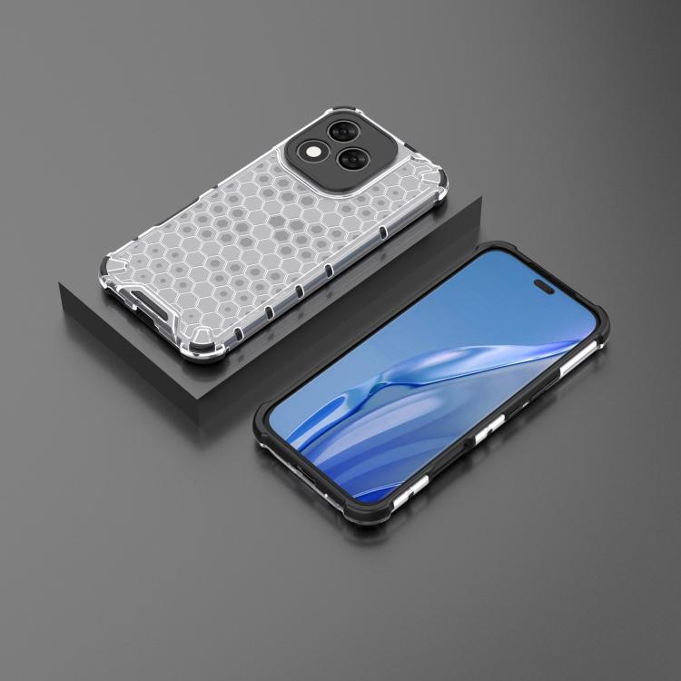 For Honor 400 Lite Global Honeycomb Shockproof Phone Case