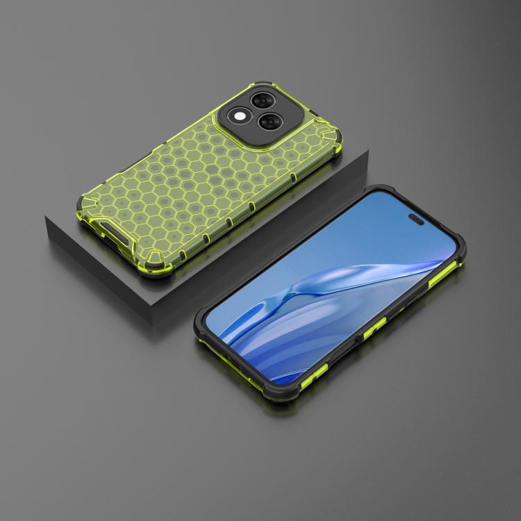 For Honor 400 Lite Global Honeycomb Shockproof Phone Case