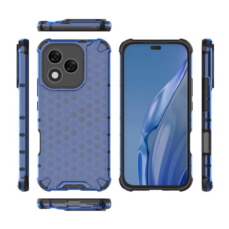 For Honor 400 Lite Global Honeycomb Shockproof Phone Case