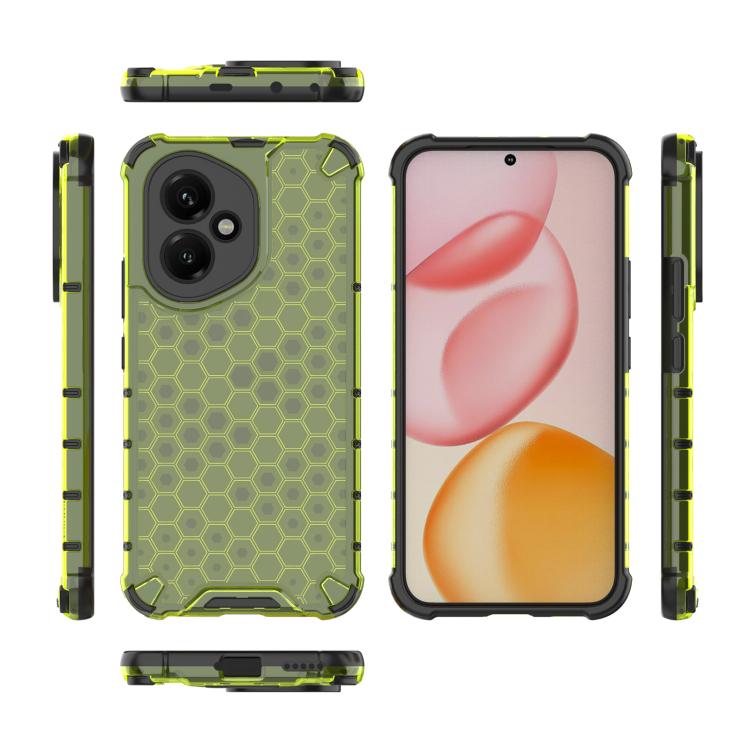For Honor 400 Global 156.5mm Honeycomb Shockproof Phone Case
