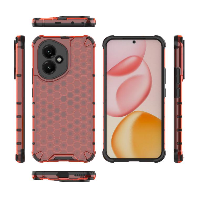For Honor 400 Global 156.5mm Honeycomb Shockproof Phone Case