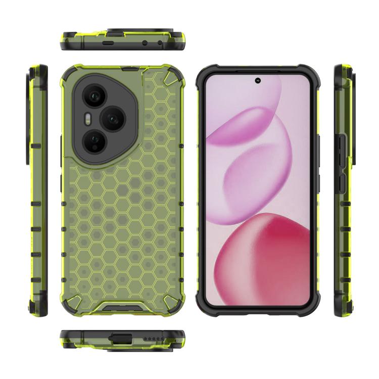 For Honor 400 Pro Global 160.8mm Honeycomb Shockproof Phone Case