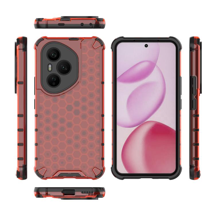 For Honor 400 Pro Global 160.8mm Honeycomb Shockproof Phone Case