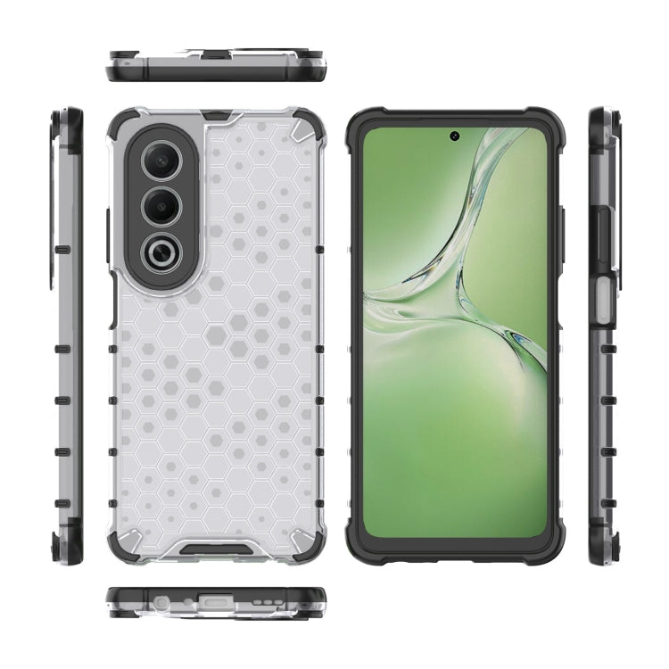 For OPPO K12x 5G Global Honeycomb Shockproof Phone Case