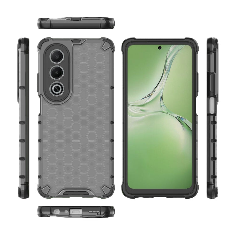 For OPPO K12x 5G Global Honeycomb Shockproof Phone Case