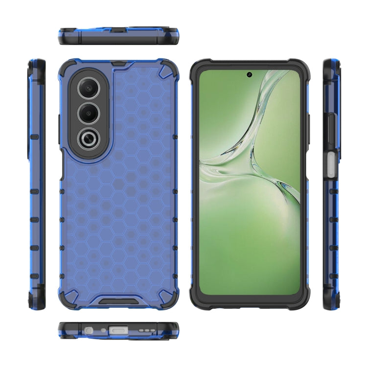 For OPPO K12x 5G Global Honeycomb Shockproof Phone Case
