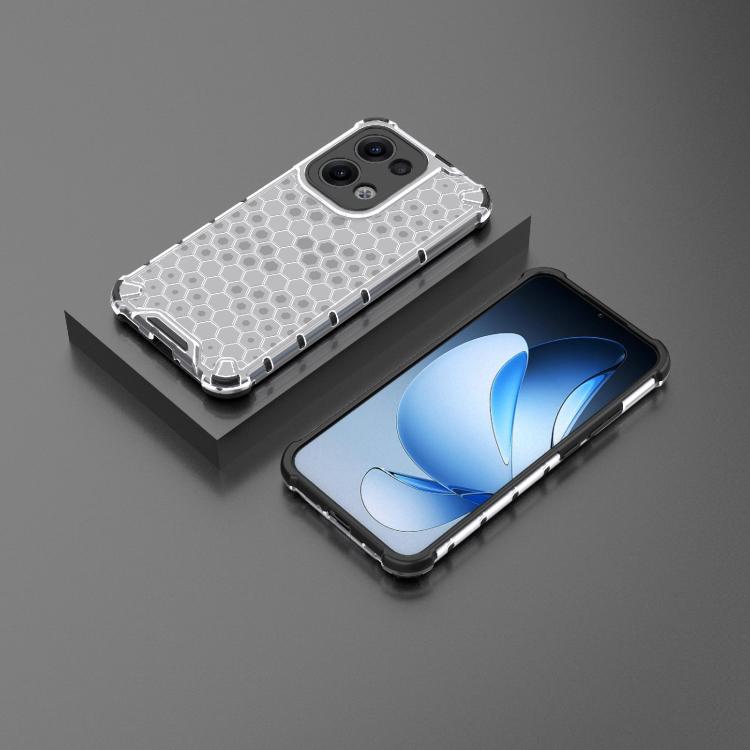 For OPPO Reno13 5G Global Honeycomb Shockproof Phone Case
