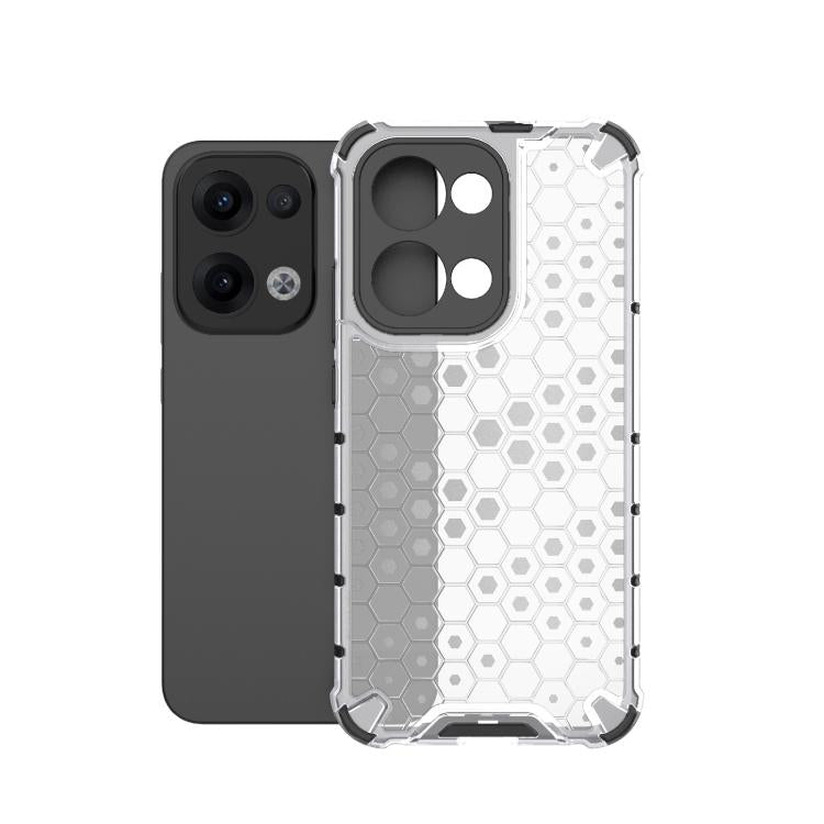 For OPPO Reno13 5G Global Honeycomb Shockproof Phone Case