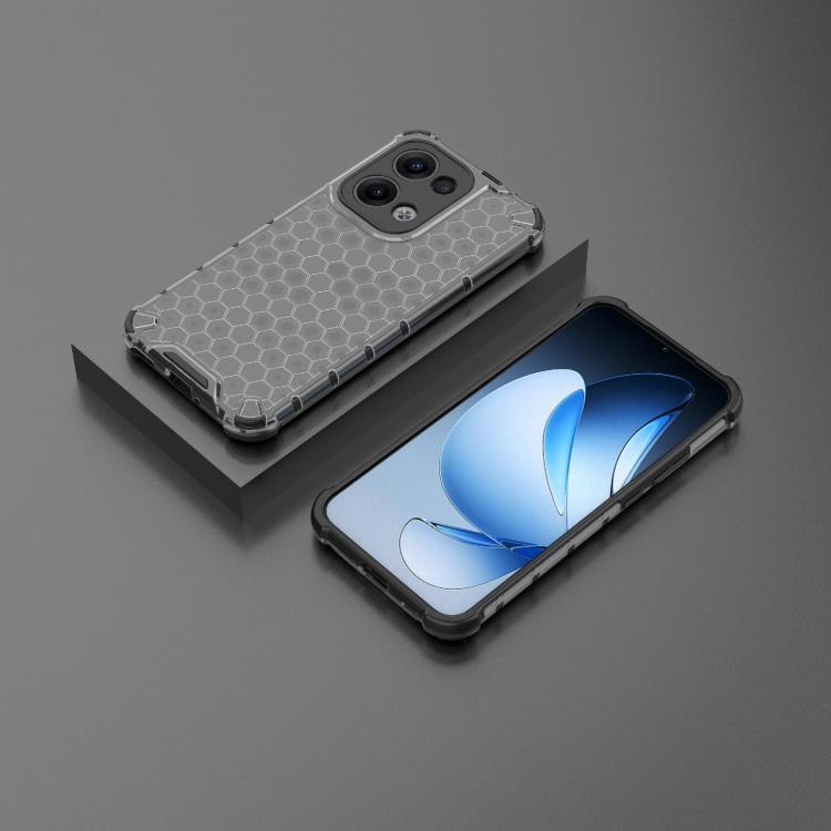 For OPPO Reno13 5G Global Honeycomb Shockproof Phone Case