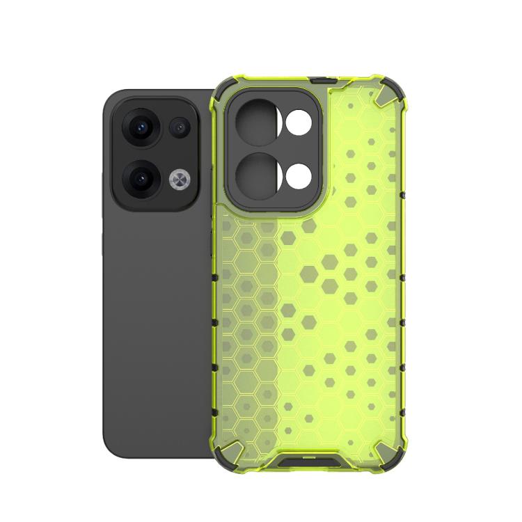 For OPPO Reno13 5G Global Honeycomb Shockproof Phone Case