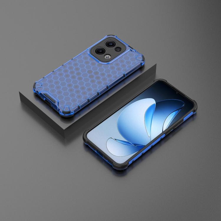 For OPPO Reno13 5G Global Honeycomb Shockproof Phone Case