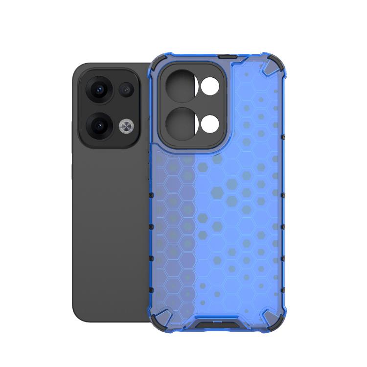 For OPPO Reno13 5G Global Honeycomb Shockproof Phone Case