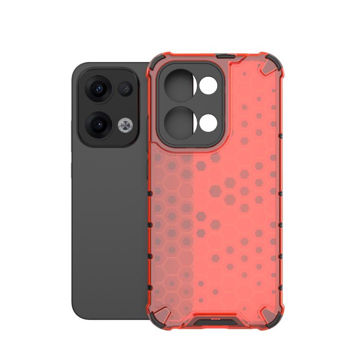 For OPPO Reno13 5G Global Honeycomb Shockproof Phone Case