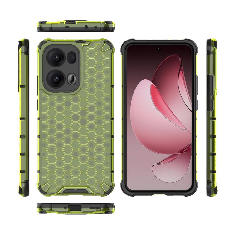 For OPPO Reno13 Pro 5G Global Honeycomb Shockproof Phone Case