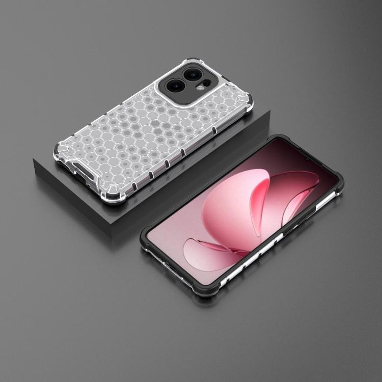 For OPPO Reno13 F 5G Global Honeycomb Shockproof Phone Case