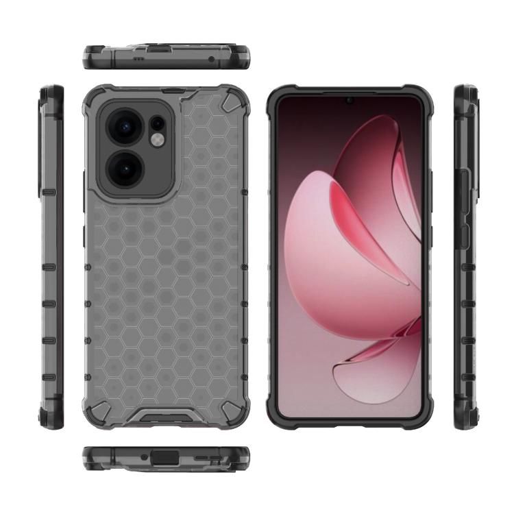For OPPO Reno13 F 5G Global Honeycomb Shockproof Phone Case
