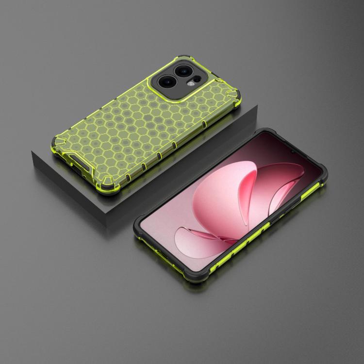 For OPPO Reno13 F 5G Global Honeycomb Shockproof Phone Case