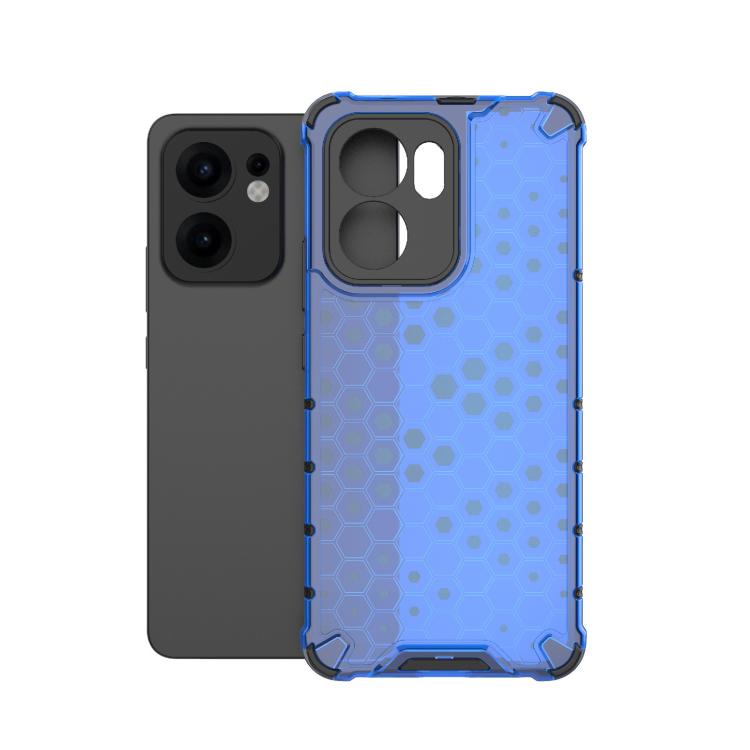 For OPPO Reno13 F 5G Global Honeycomb Shockproof Phone Case