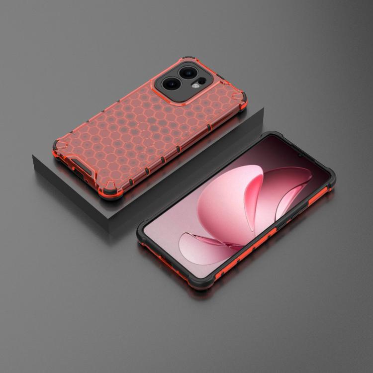 For OPPO Reno13 F 5G Global Honeycomb Shockproof Phone Case