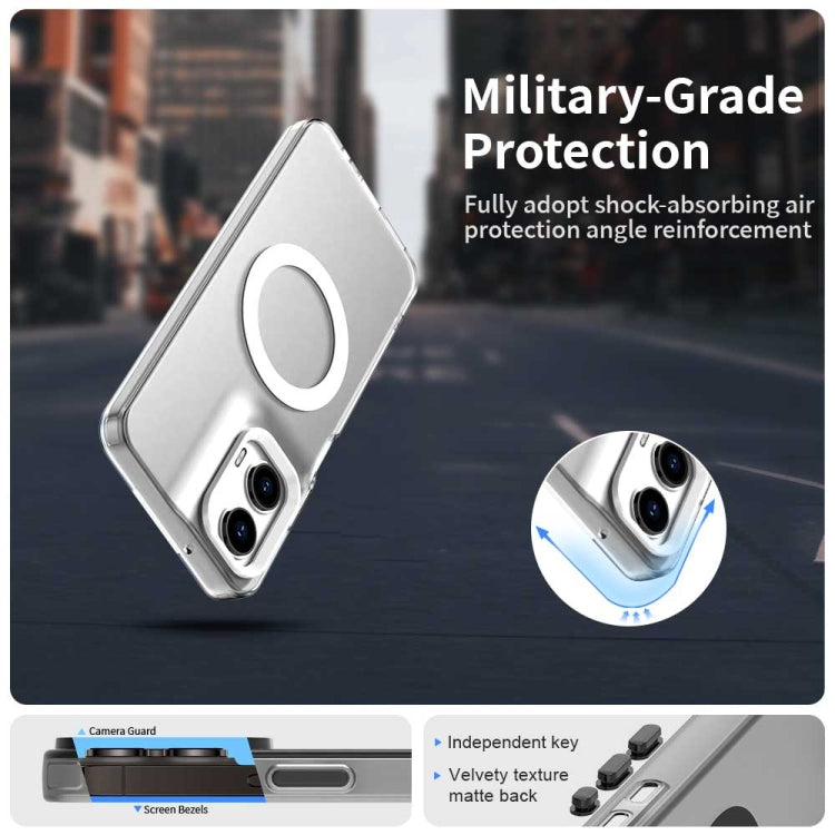 For Motorola Moto G35 Candy Magsafe PC Hybrid TPU Phone Case