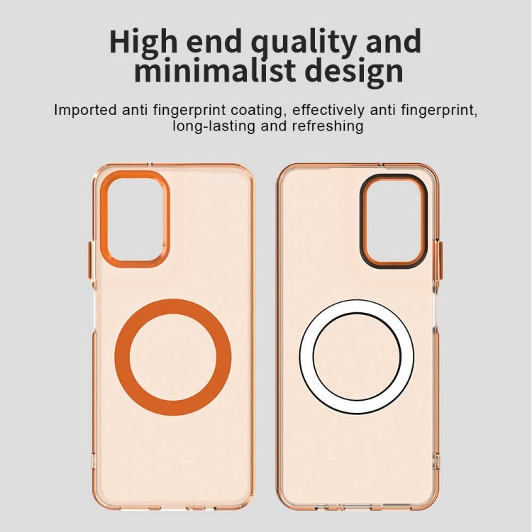 For Motorola Moto G35 Candy Magsafe PC Hybrid TPU Phone Case