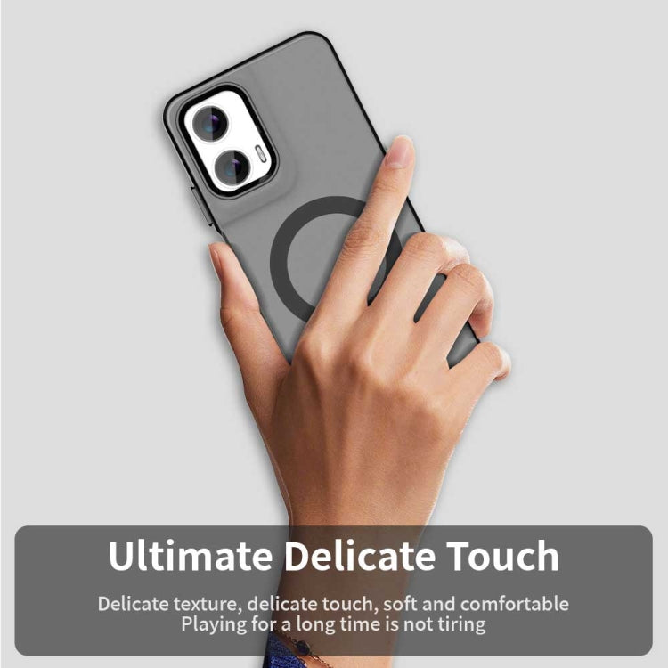 For Motorola Moto G35 Candy Magsafe PC Hybrid TPU Phone Case