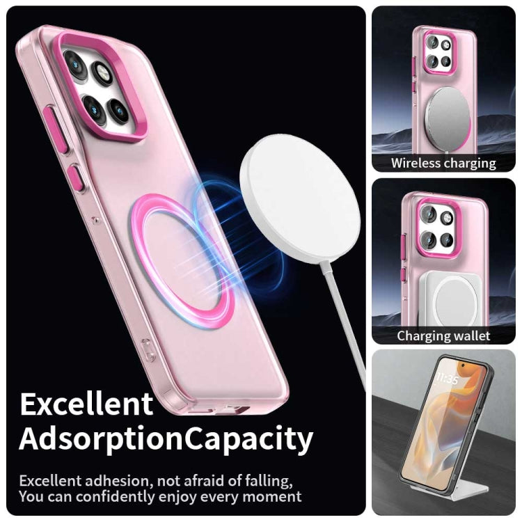 For Motorola Moto S50 Candy Magsafe PC Hybrid TPU Phone Case