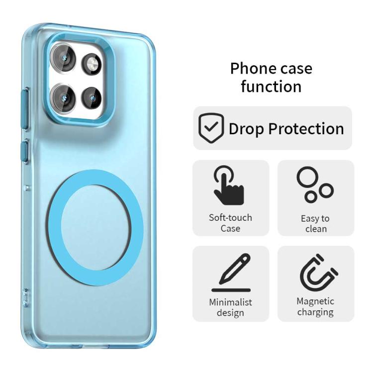 For Motorola ThinkPhone 25 Candy Magsafe PC Hybrid TPU Phone Case
