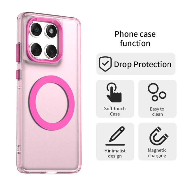 For Motorola Edge 60 Fusion Candy Magsafe PC Hybrid TPU Phone Case