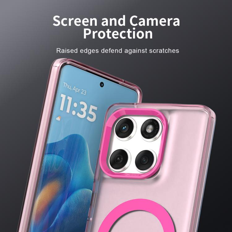 For Motorola Edge 60 Fusion Candy Magsafe PC Hybrid TPU Phone Case