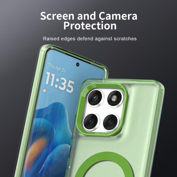 For Motorola Edge 60 Fusion Candy Magsafe PC Hybrid TPU Phone Case