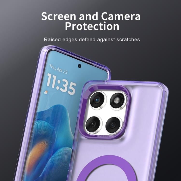 For Motorola Edge 60 Fusion Candy Magsafe PC Hybrid TPU Phone Case