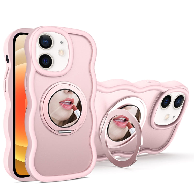 For iPhone 12 Mirror Holder MagSafe Phone Case