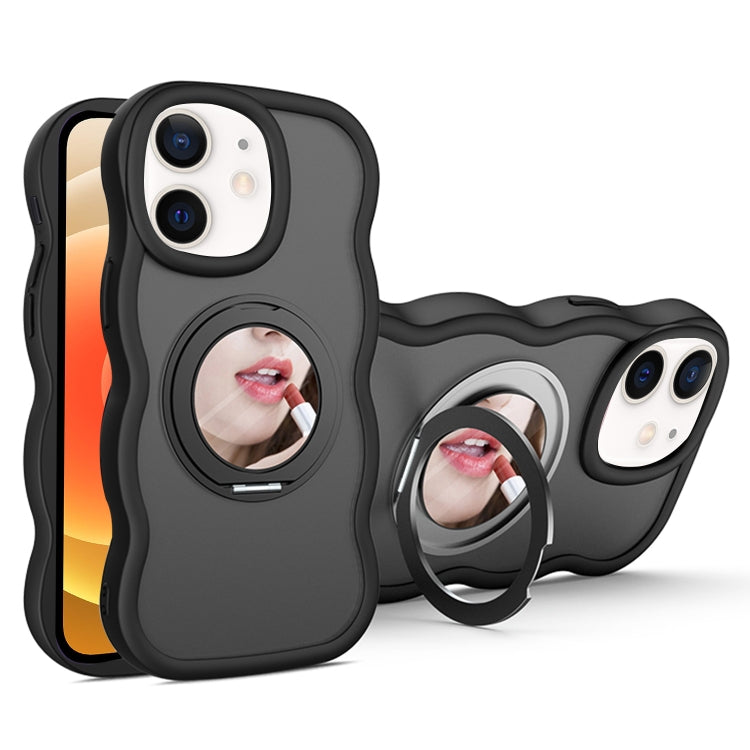 For iPhone 12 Mirror Holder MagSafe Phone Case