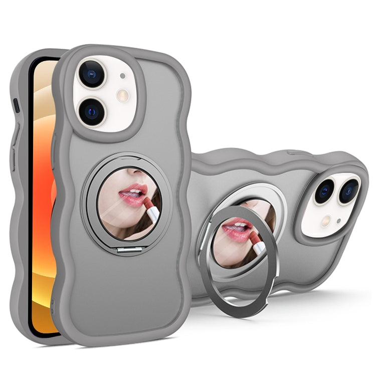 For iPhone 12 Mirror Holder MagSafe Phone Case