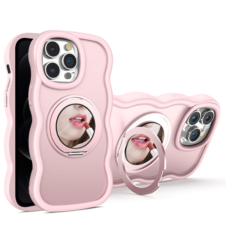 For iPhone 12 Pro Mirror Holder MagSafe Phone Case