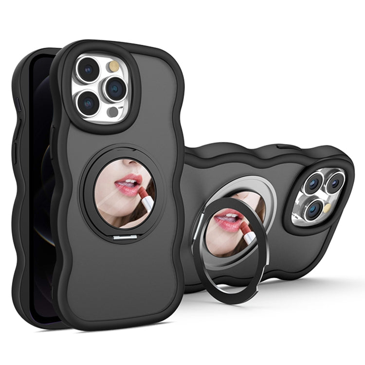 For iPhone 12 Pro Mirror Holder MagSafe Phone Case